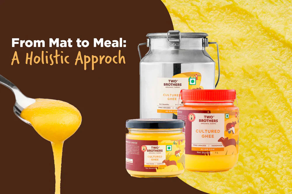 From Yoga to Ghee: A Lifestyle Sync