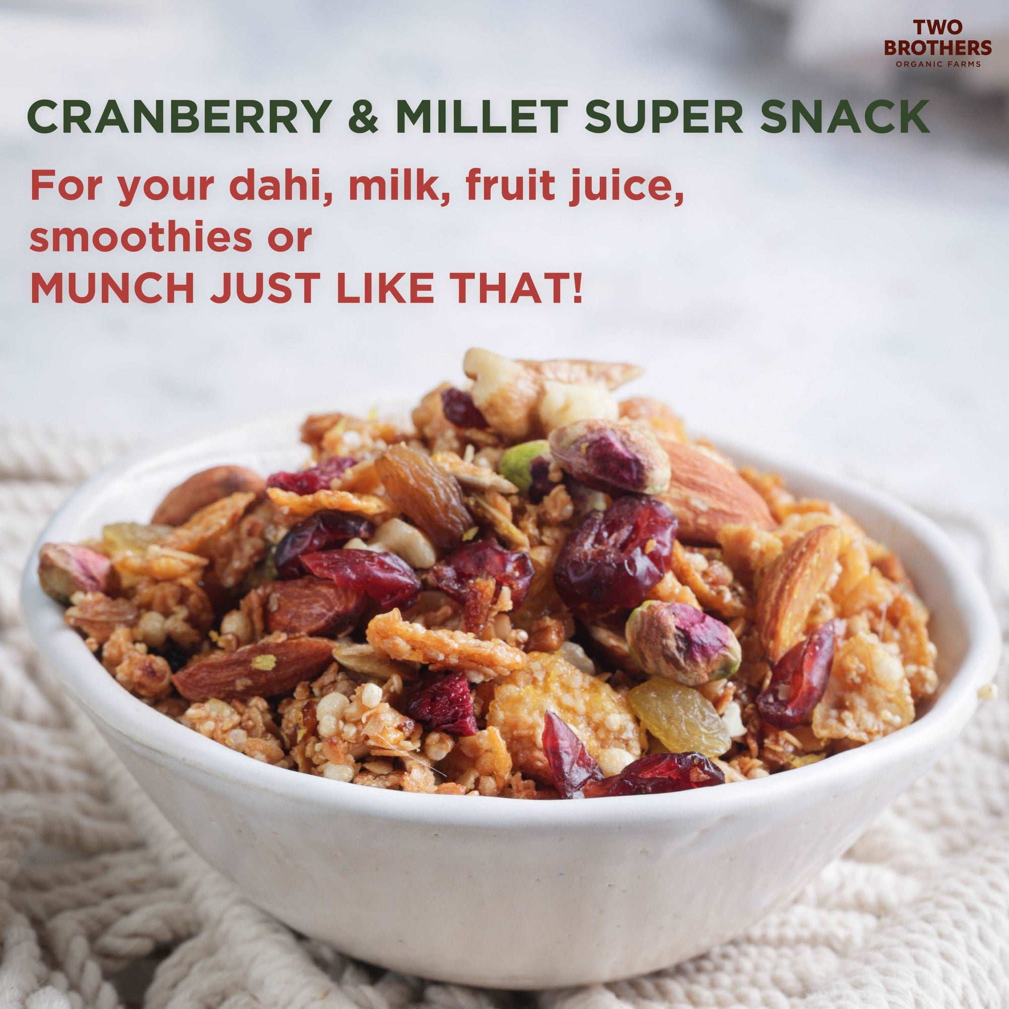 Best Cranberry & Millet Super Snack India Shop