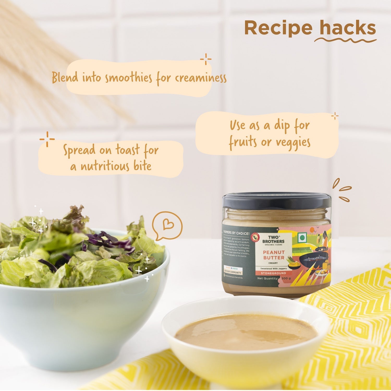 Best Quality Stoneground Peanut Butter with Jaggery – Buy Online