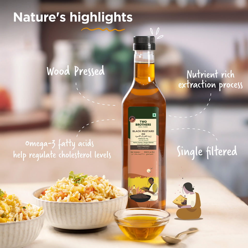 Black Mustard Oil I Cold-Pressed