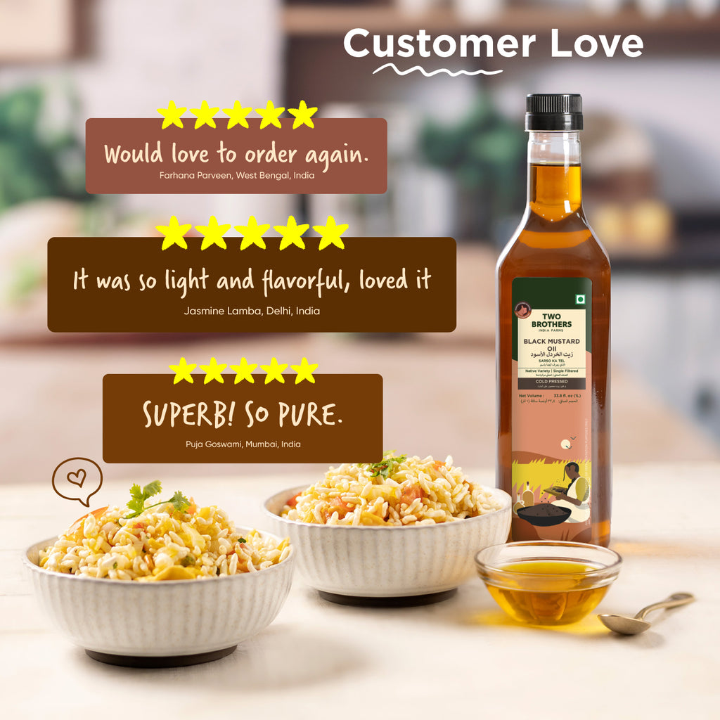 Black Mustard Oil I Cold-Pressed