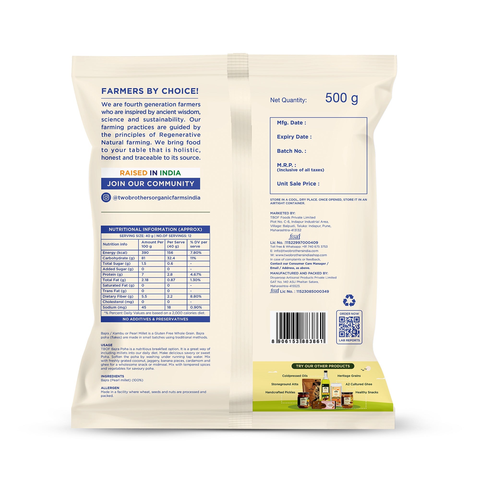 Shop Now for Bajra Poha | Gluten Free 
