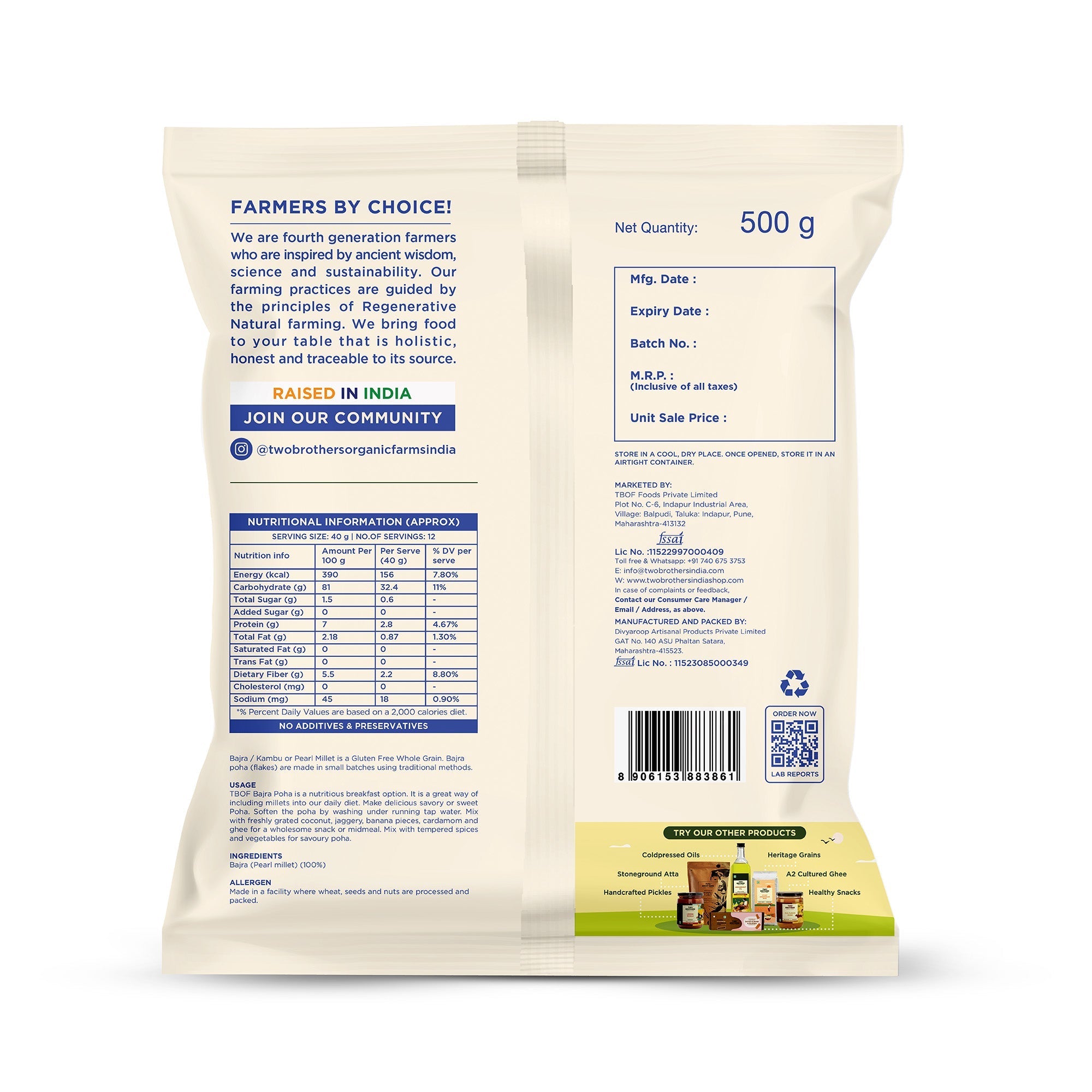 Shop Now for Bajra Poha | Gluten Free 