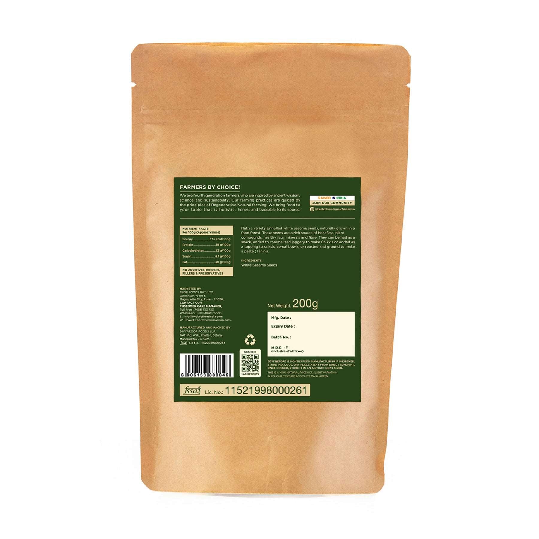 Get Fresh Sesame Seeds 200g