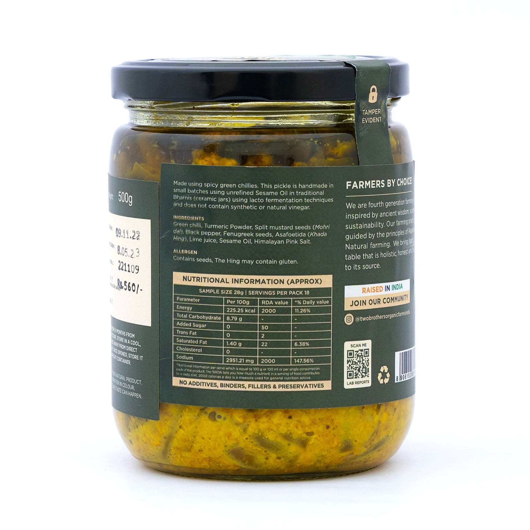 Buy Hari Mirch ka Achaar Online Shop Now 