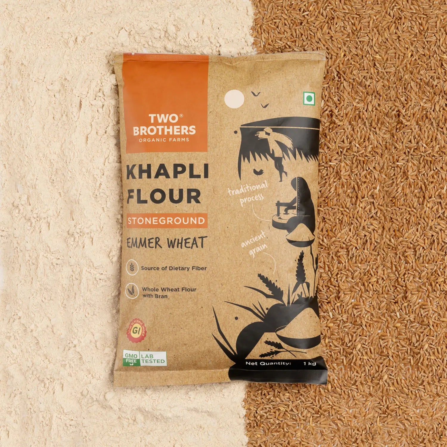Khapli Wheat Atta Buy Today