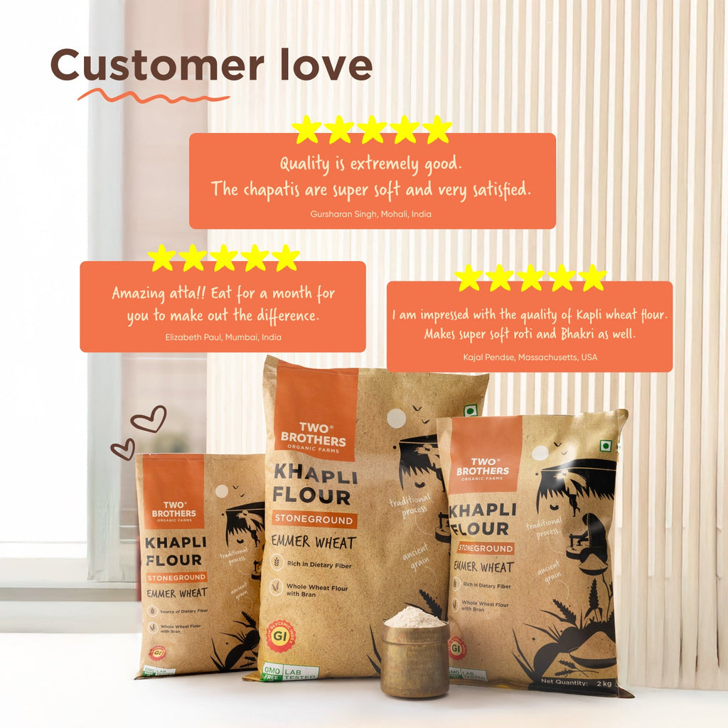 Buy Stone-Ground Khapli Atta 