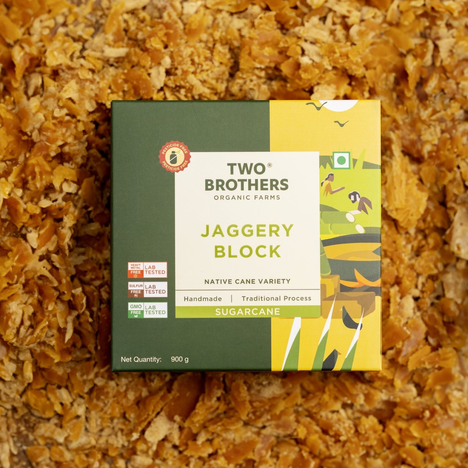 Online Buy Sugarcane Jaggery Block
