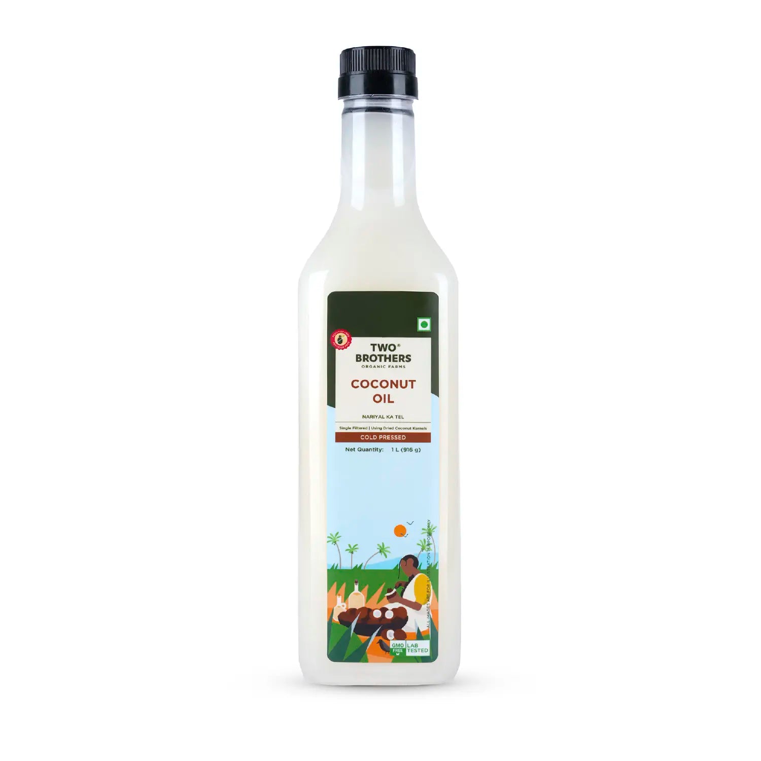 Coconut Oil, Cold-Pressed, Unrefined