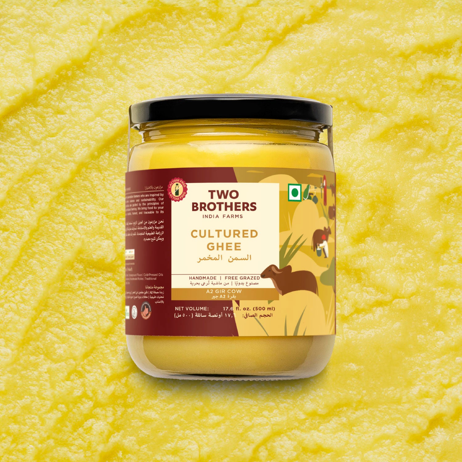 A2 Gir Cow - Cultured Ghee