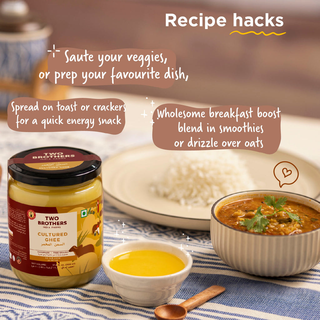 A2 Gir Cow - Cultured Ghee