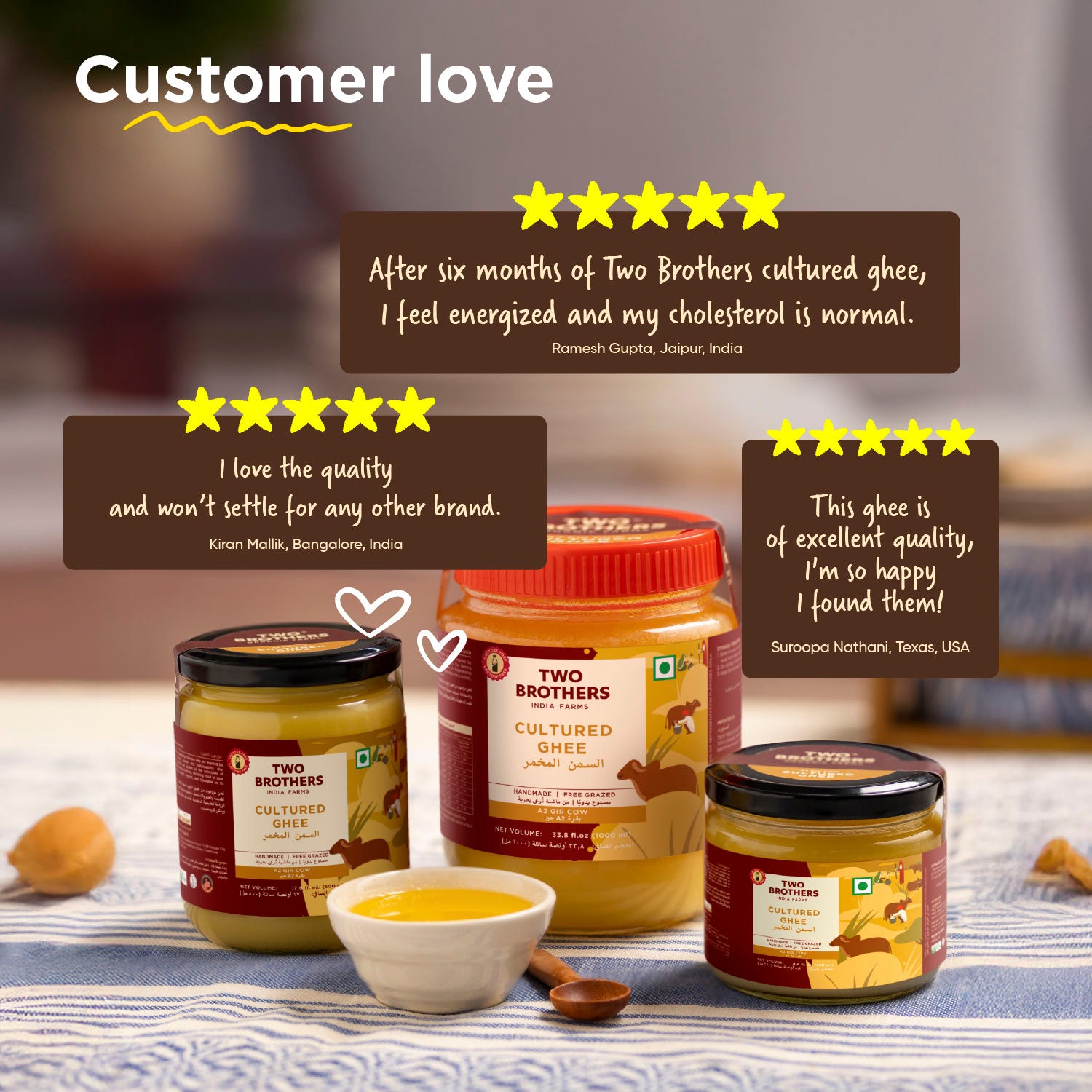 A2 Gir Cow - Cultured Ghee