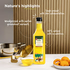 Groundnut Oil, Cold-Pressed, Single-filtered
