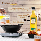 Groundnut Oil, Cold-Pressed, Single-filtered