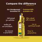 Groundnut Oil, Cold-Pressed, Single-filtered