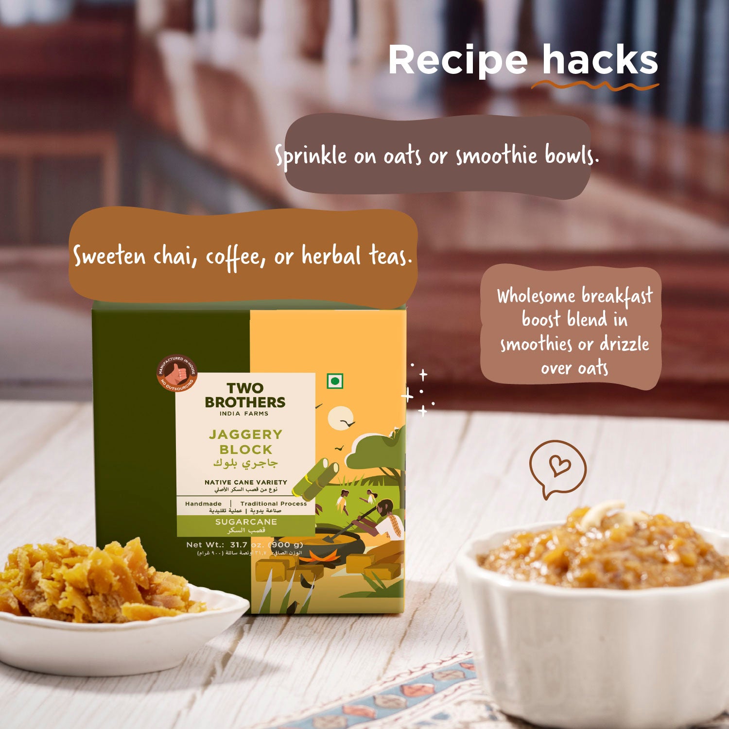 Sugarcane Jaggery Block