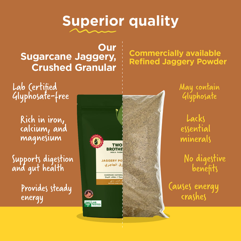 Sugarcane Jaggery, Crushed Granular