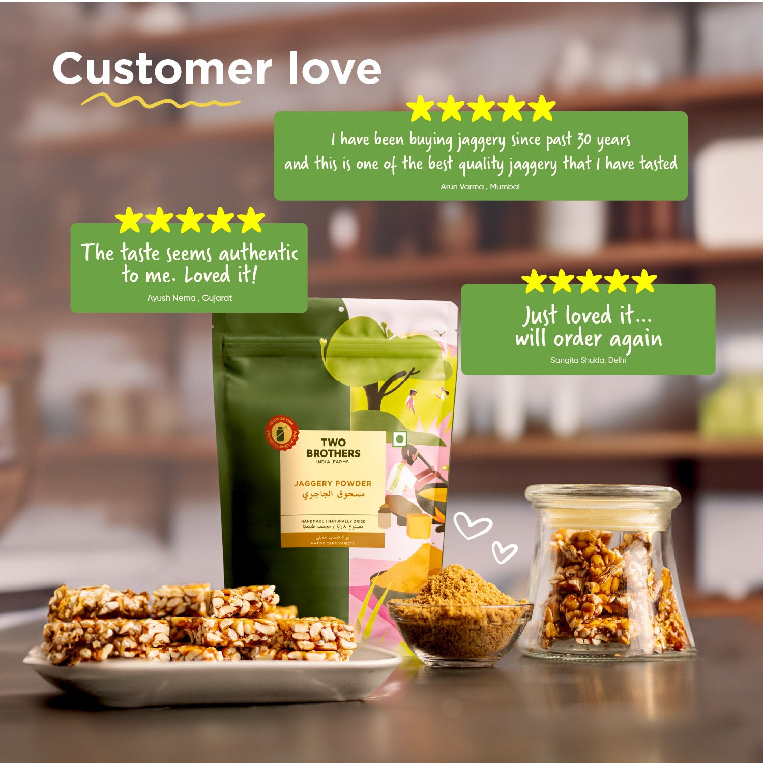 Sugarcane Jaggery, Crushed Granular