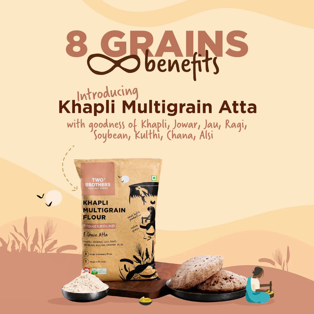Khapli Multigrain Atta
