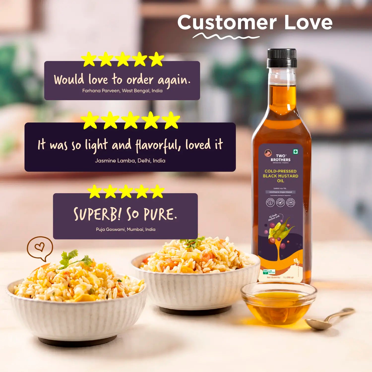 Black Mustard Oil I Cold-Pressed
