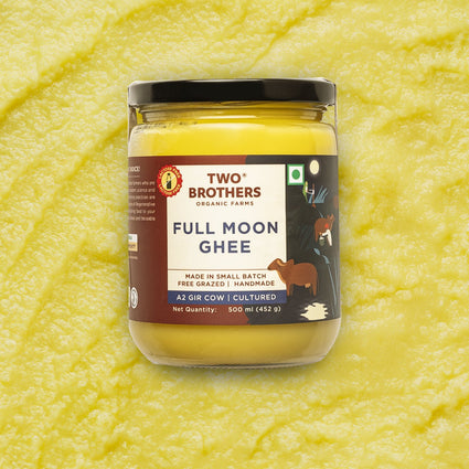 Purchase Full Moon Cultured Ghee, Desi Gir Cow
