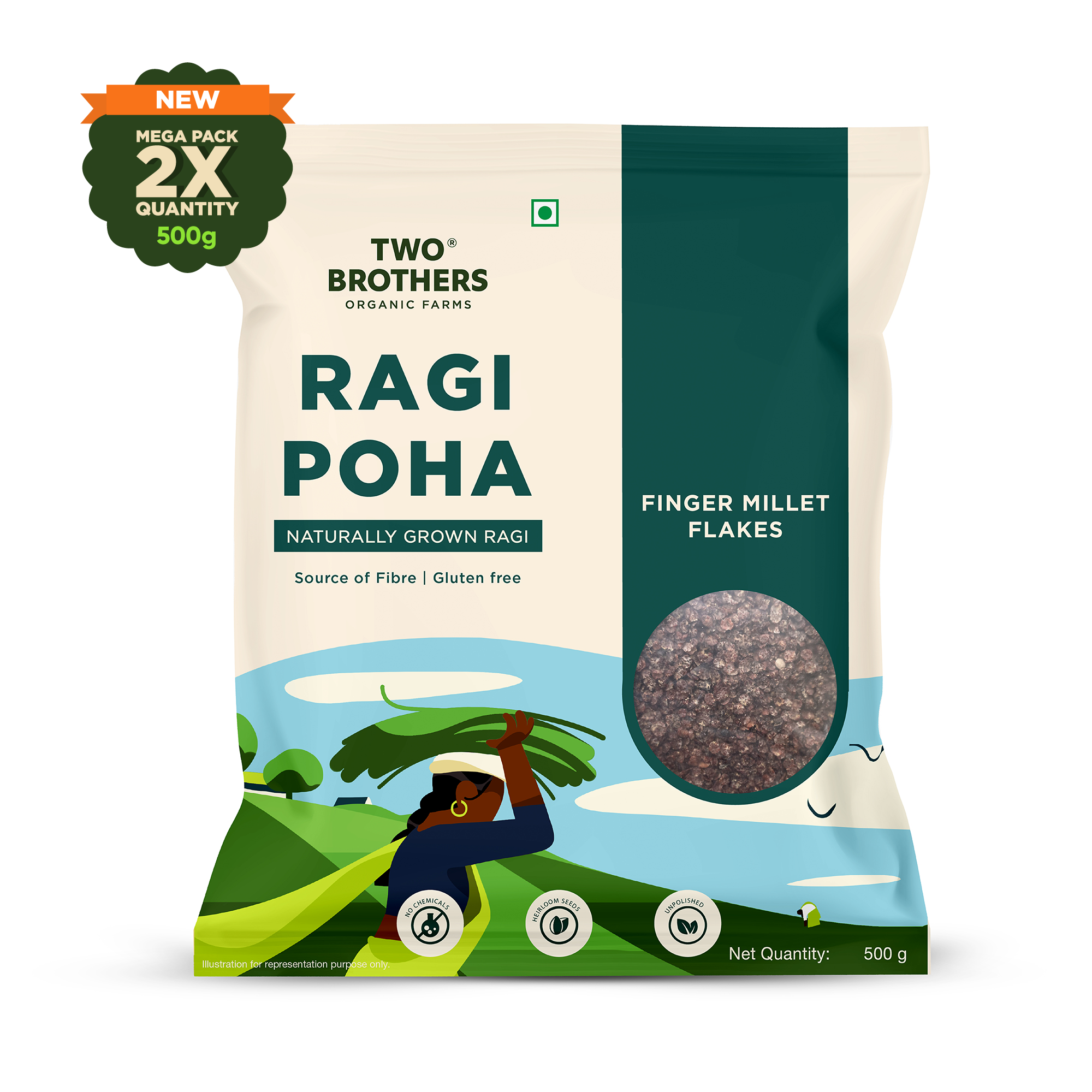 Buy Ragi Poha I Gluten Free Online