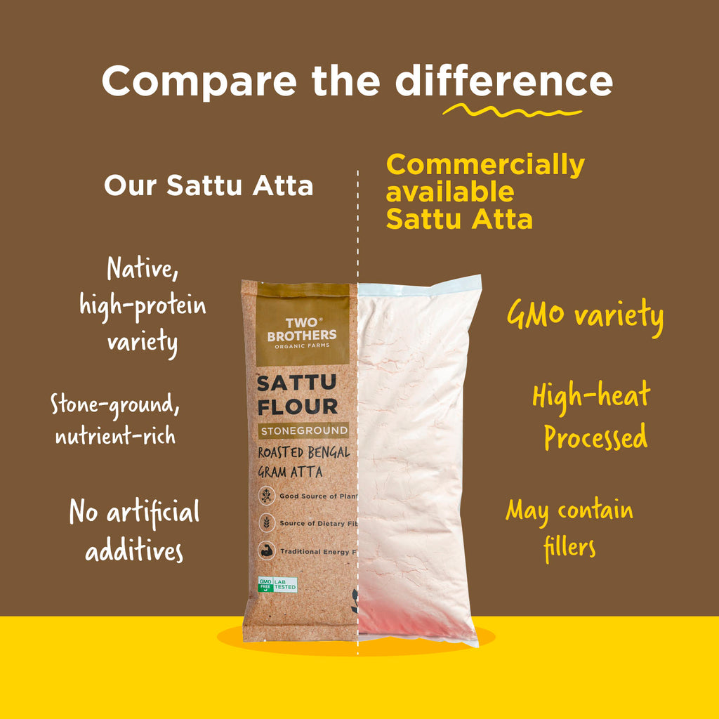 Sattu Atta, Stoneground 1kg