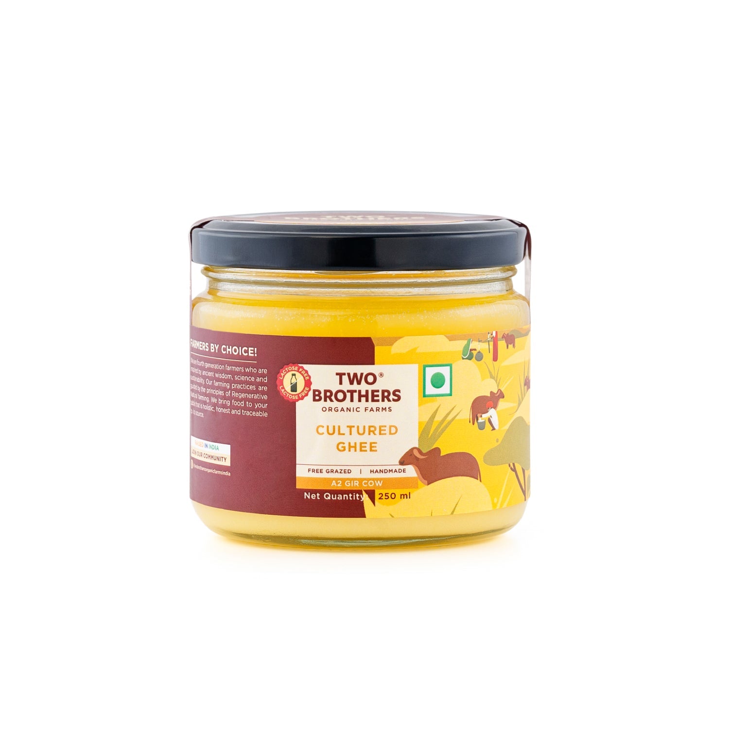 Shop Authentic A2 Ghee – Desi Gir Cow | Two Brothers