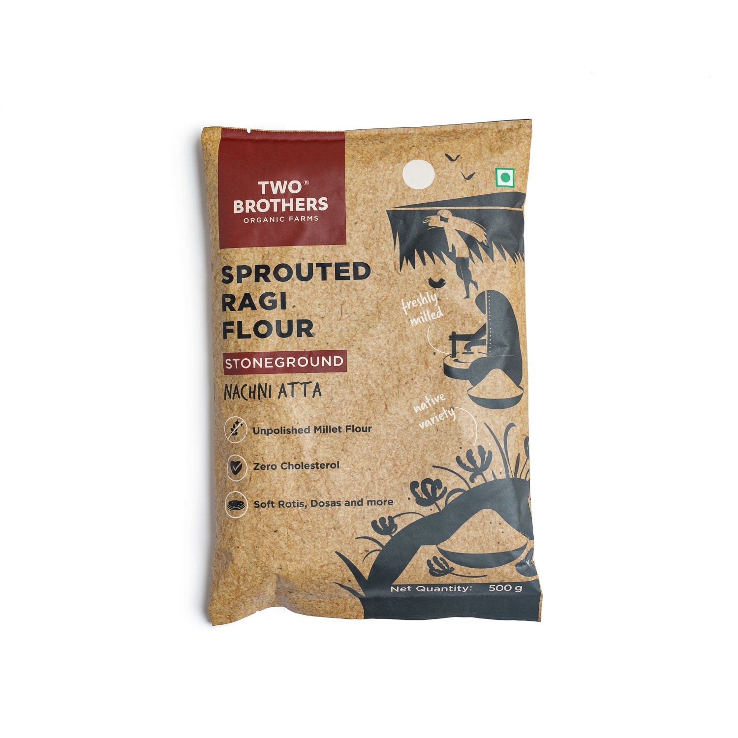 Buy online Sprouted Ragi Malt - Nachni Satva 500g 