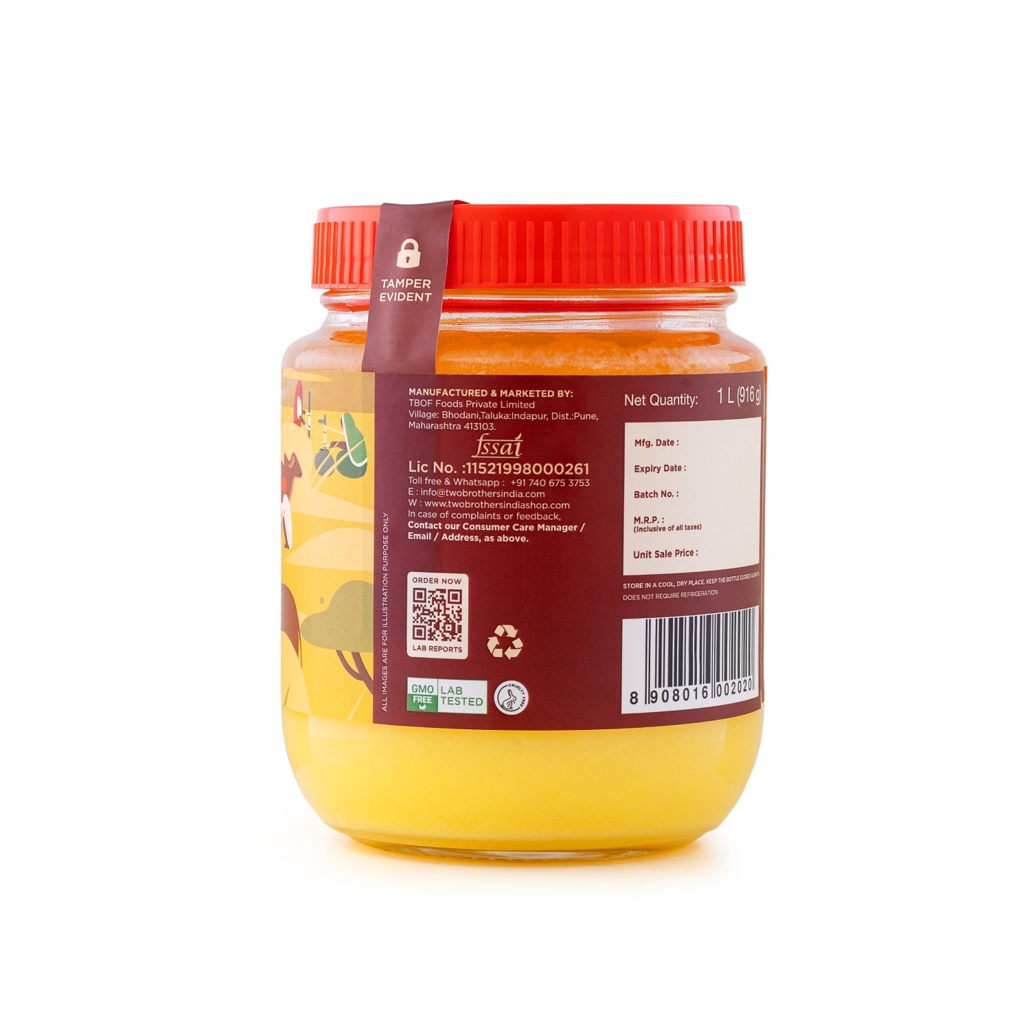 Buy Two Brothers A2 Ghee 