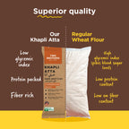 Khapli Wheat Atta (Emmer Wheat Flour) Atta Stone Ground