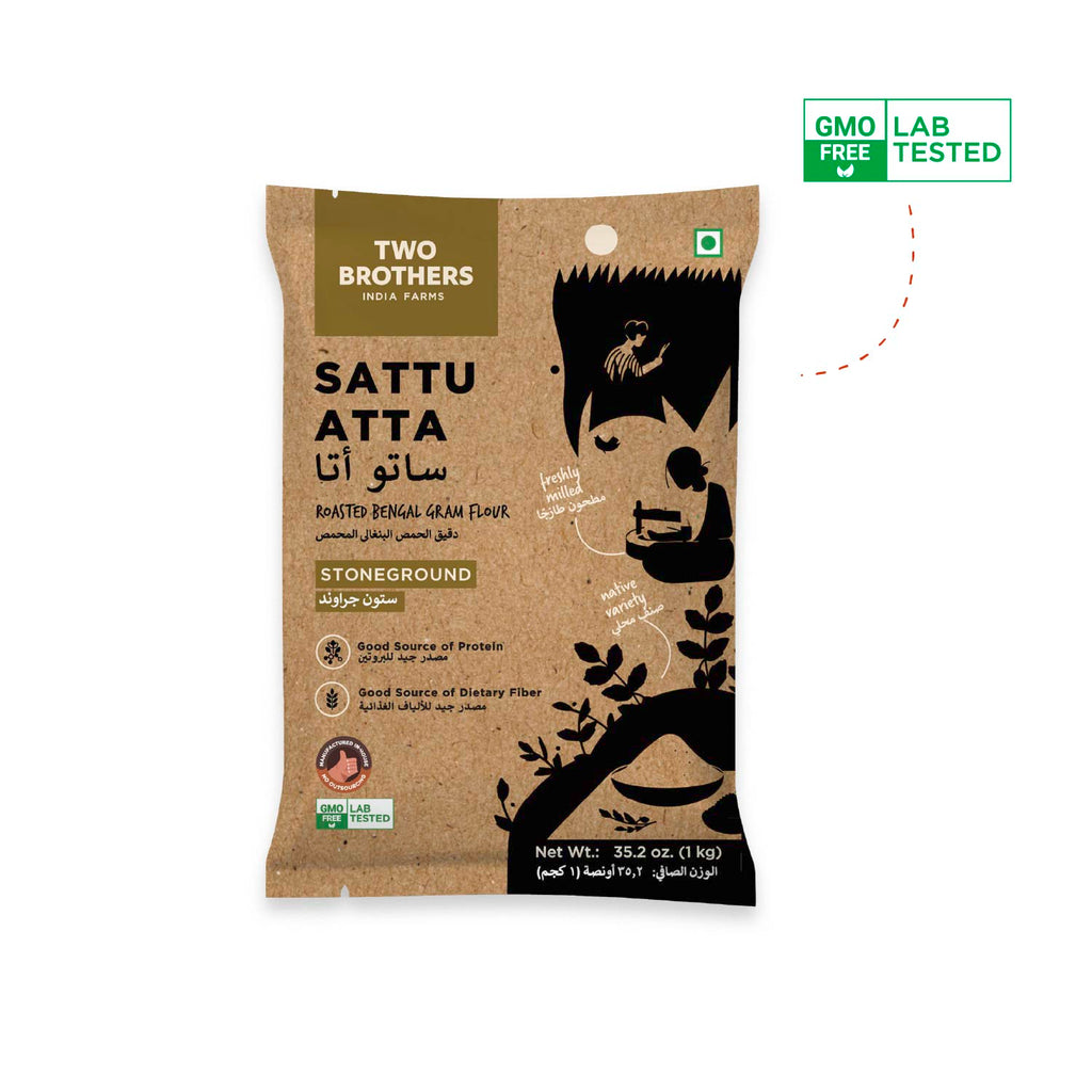 Sattu Atta, Stoneground 1kg