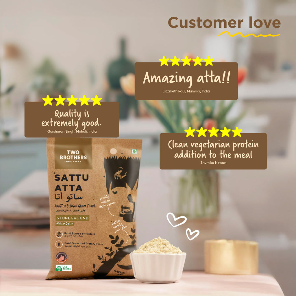 Sattu Atta, Stoneground 1kg