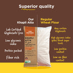 Khapli Wheat Atta (Emmer Wheat Flour) Atta Stone Ground