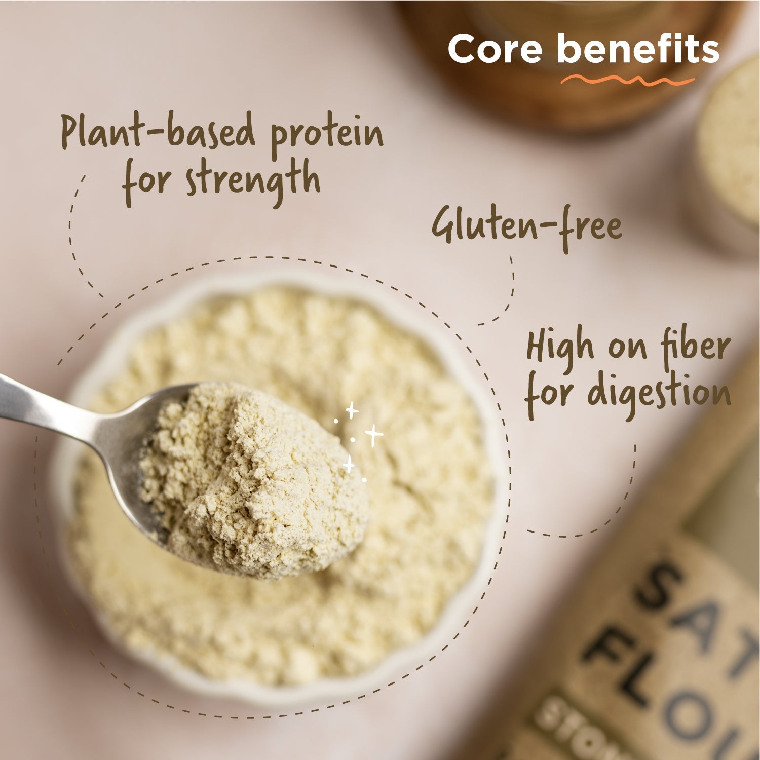 Buy pure Sattu Atta Stoneground_ 1kg at best price